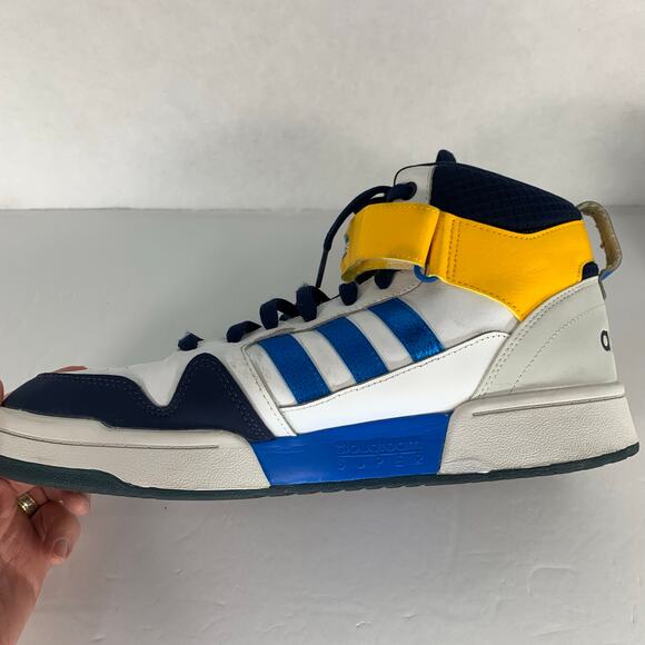 Adidas neo Postmove Mid \'White Blue Yellow\' GZ3792 Mens Sneaker Size 13 main image 11